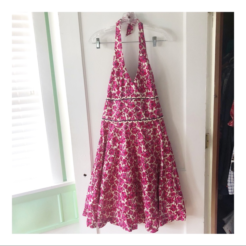 NWT Lilly Pulitzer Halter Floral Dress $198